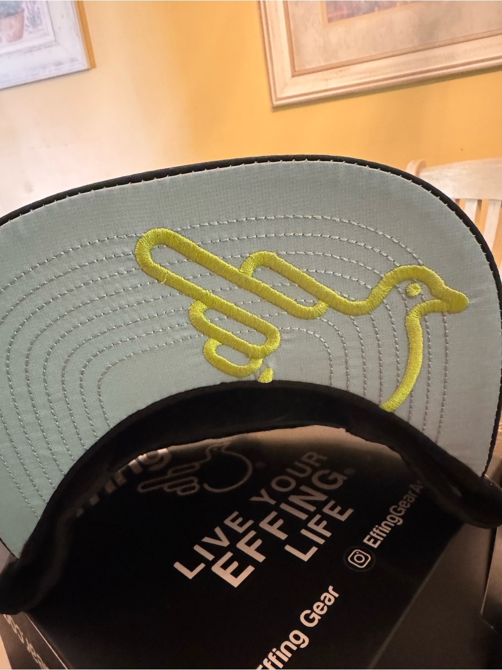 Brand new still in original packing  Trucker Hat with Bird Patch - Picture 2 of 3